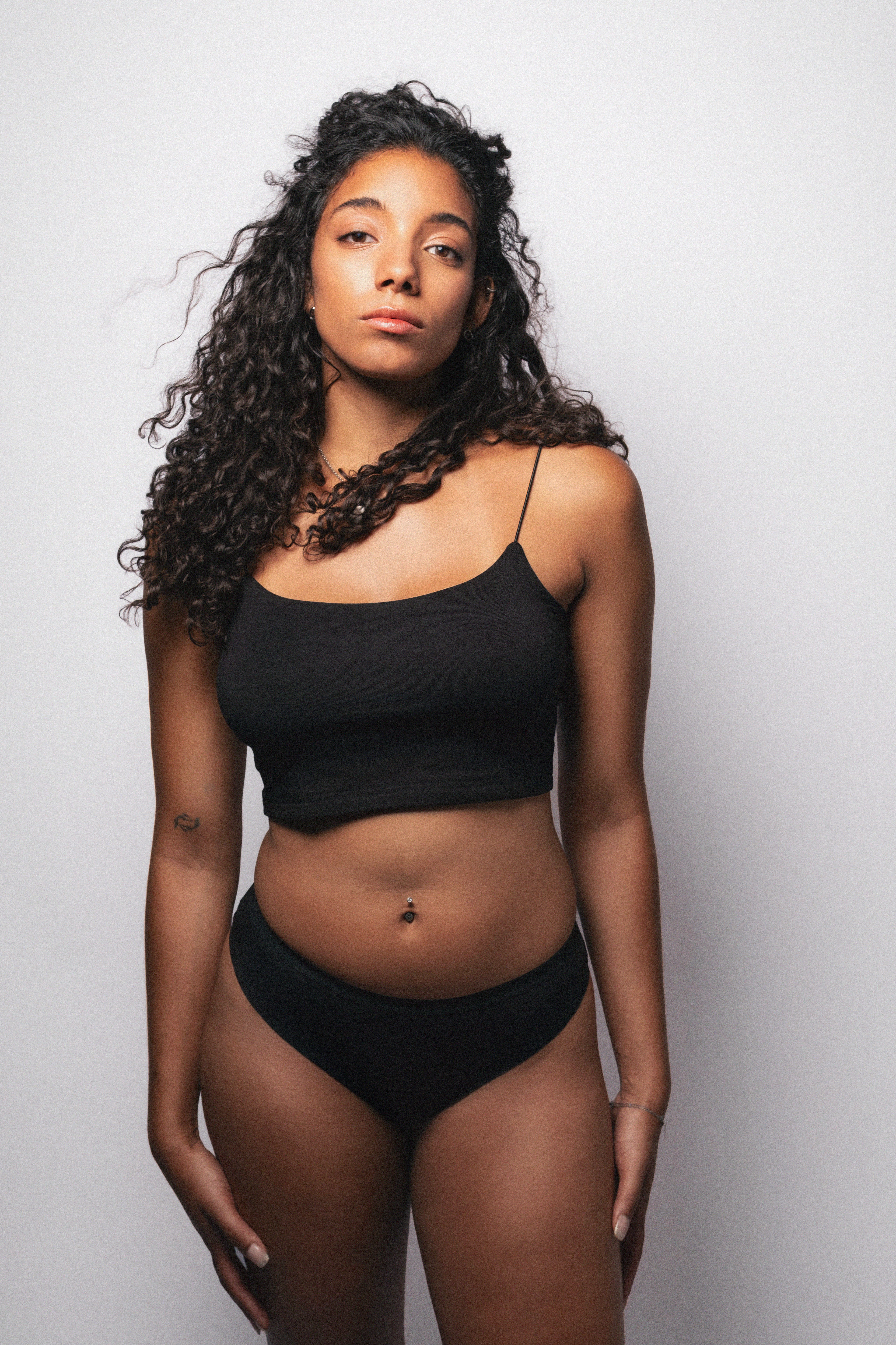 Lace Trim Pointelle Bralette